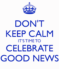 Celebrate good news